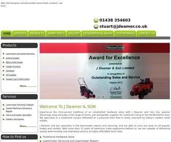 J-Deamer.co.uk(J Deamer and Sons Ltd) Screenshot