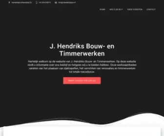 J-Hendriksbouw.nl(Hendriks) Screenshot