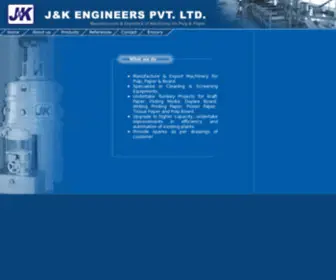 J-Kengineers.com(J&K ENGINEERING PVT) Screenshot