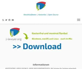 J-Lawyer.org(Kanzleisoftware) Screenshot
