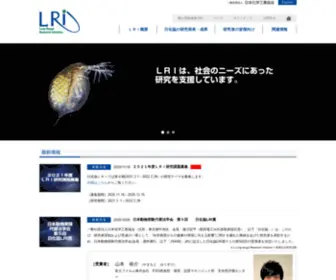 J-Lri.org(日本化学工業協会) Screenshot