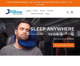 J-Pillow.com(J-Pillow Travel Pillow) Screenshot