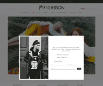 J-W-Anderson.com(J W Anderson) Screenshot