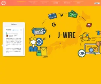 J-Wire.info(J-wire株式会社) Screenshot