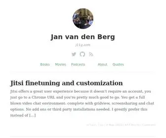 J11G.com(Jan van den Berg) Screenshot