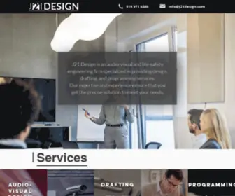 J21Design.com(Audiovisual Design) Screenshot