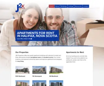 J2Kproperties.ca(Halifax Apartments for Rent) Screenshot