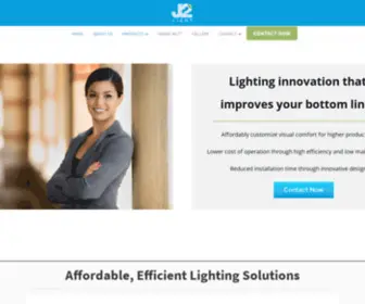 J2Light.com(J2 Light offers state of the art lighting innovation) Screenshot