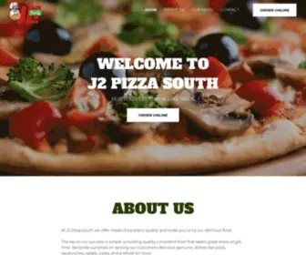 J2Pizza-South.com(J2Pizza South) Screenshot