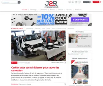 J2Rauto.com(Le Journal de la Rechange et de la Réparation (J2R)) Screenshot