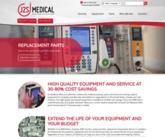 J2Smedical.com(J2S Medical) Screenshot