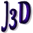 J3D.ru Logo