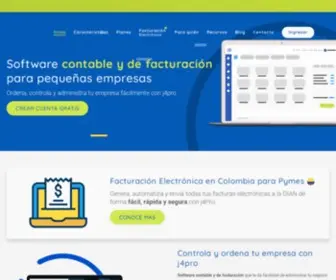 J4Pro.com(Software Contable y de Facturación para Pequeñas Empresas) Screenshot