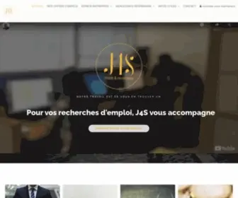 J4S.org(J4S Intérim) Screenshot