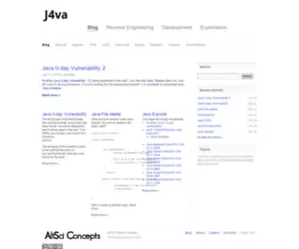 J4VA.com(AltSci J4va) Screenshot