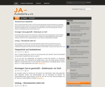 JA-Autoteile.de(JA Autoteile) Screenshot
