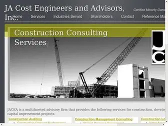 JA-Cea.com(Ja Cost Engineers And Advisors) Screenshot