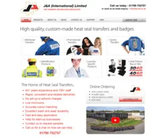 JA-INT.co.uk(J&A (International) Ltd) Screenshot