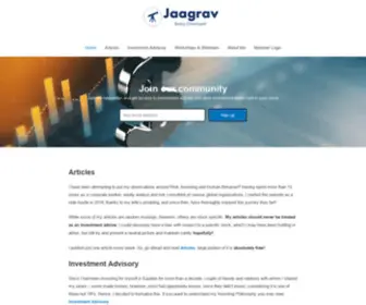 Jaagrav.com(Being Observant) Screenshot