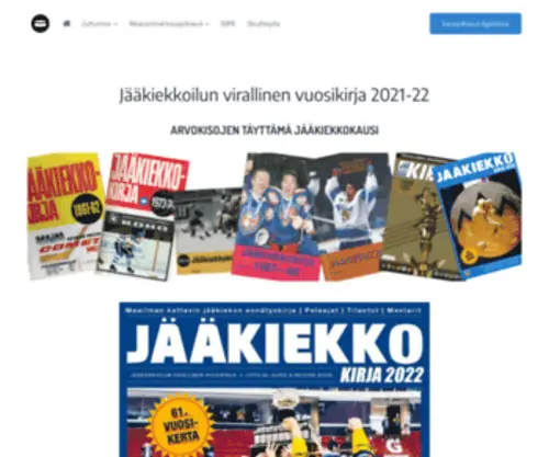 Jaakiekkokirja.fi(Jaakiekkokirja) Screenshot