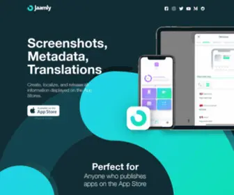 Jaamly.com(It was never so easy to publish on the App Stores) Screenshot