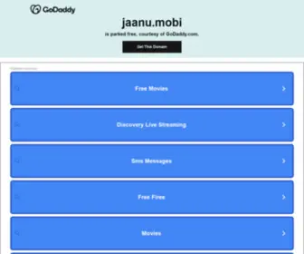 Jaanu.mobi(Jaanu mobi) Screenshot