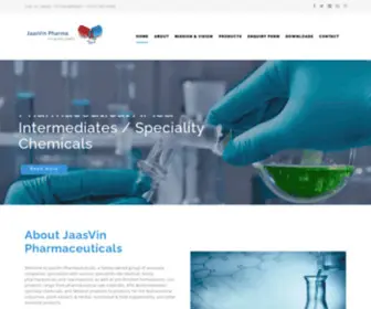 Jaasvinpharma.com(JaasVin Pharmaceuticals Private Limited) Screenshot