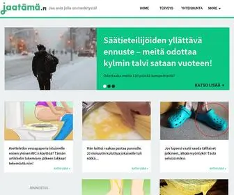 Jaatama.fi(Uskomattomat asiat) Screenshot