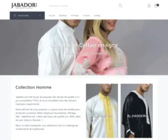 Jabador.com(Vente de Jabador Homme) Screenshot