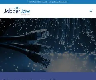 Jabberjawtelecom.com(Telecommunication Services) Screenshot