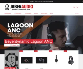 Jaben.com.au(Jaben Audio) Screenshot