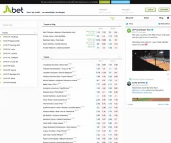 Jabet.com(Back And Lay Tennis) Screenshot