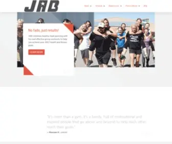 Jabfitnessstudio.com(JAB Fitness Studio) Screenshot