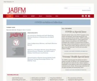 Jabfm.org(American Board of Family Medicine) Screenshot