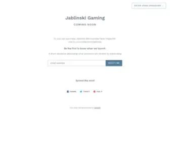 Jablinski.store(Jablinski Gaming Merchandise) Screenshot