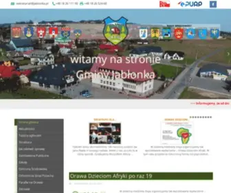 Jablonka.pl(Gmina Jabłonka) Screenshot