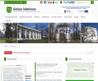 Jablonna.pl(Gmina) Screenshot