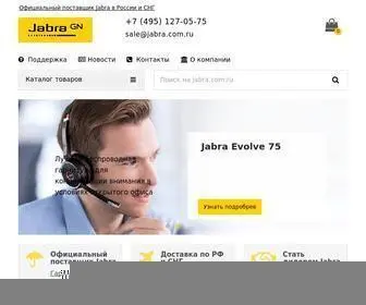 Jabra.com.ru(Jabra Russia) Screenshot