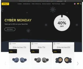 Jabra.com.tr(Headsets voor kantoor en call center met geluidsonderdrukking en superieure geluidskwaliteit) Screenshot