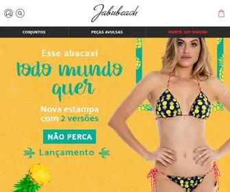 Jabubeach.com.br(Jabubeach Moda Praia) Screenshot