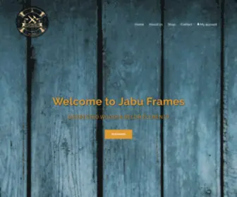 Jabuframes.co.za(Distessed Wooden Decor Elements) Screenshot