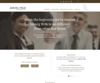 Jaburgwilk.com(Arizona Business Law Firm) Screenshot