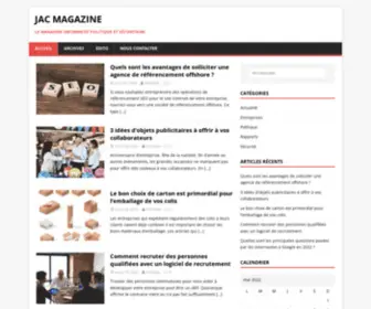 Jac-Cerdacc.fr(JAC Magazine) Screenshot