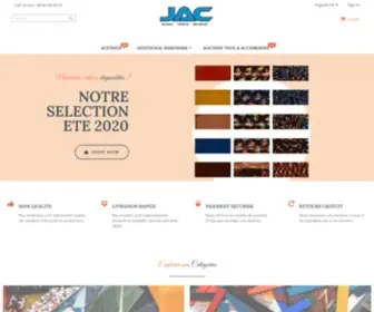 Jac-France.fr(Négoce) Screenshot