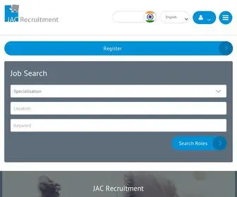 Jac-Recruitment.in(Job Search &amp; Recruitment Services) Screenshot