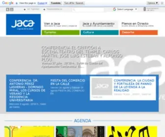 Jaca.es(AYUNTAMIENTO DE JACA) Screenshot