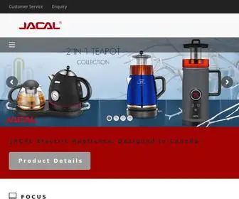 Jacal.cc(World leading producer of electric samovar) Screenshot