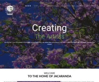Jacarandacollege.co.za(At Jacaranda College) Screenshot