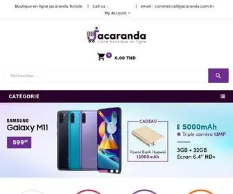 Jacaranda.com.tn(Vente en ligne Smartphone) Screenshot