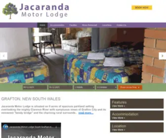 Jacarandamotorlodge.com.au(Jacaranda Motor Lodge) Screenshot